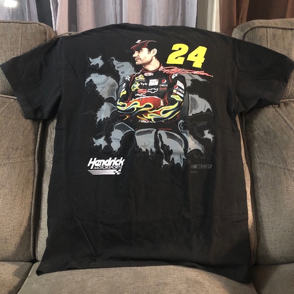 NASCAR Jeff Gordon Large Tee T-shirt 2009 - Picture 1 of 4